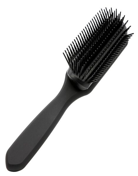 

professional pomade styling hair brush 9 line teeth antistatic hairdressing brush for hair comb in ball tip black1395551, Silver