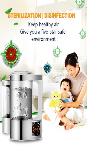 

2l electric hydrogen water generator disinfection water maker indoor portable hypochlorous acid water making machine drop2643476
