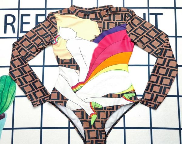 

womens swimwear designer bikinis set luxury siamese velvet edge textile letter printed ladies bodysuit swimsuit beach party women 1998197