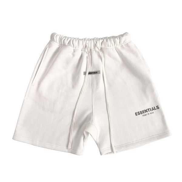 

sports short mens womens essentail shorts essen cotton fashion street style tide knee length essent shorts summer men short actors rb3z, White;black