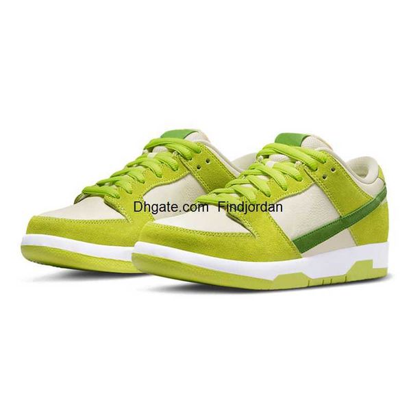 

panda 2023 shoes men women white black triple pink grey fog shades of green apple rose whisper gai causal mens trainer, White;red