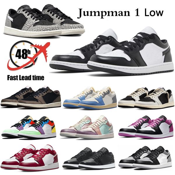 

with box 2023 designer men woman jumpman 1 low og basketball shoes 1s lows outdoor black cement panda multicolor taupe haze astrograbber gol