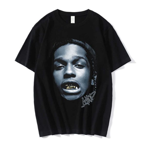 Camisetas Masculinas Rapper Young Thug Graphic T Shirt Homens Mulheres Moda Hip Hop Estilo de Rua Camiseta Verão Casual Manga Curta Camiseta Oversized y14