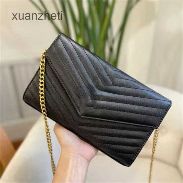 

large fashion classic designer lady bag yslbags women's women new satchel envelope genuine bag leather capacity brand shoulder chain sm