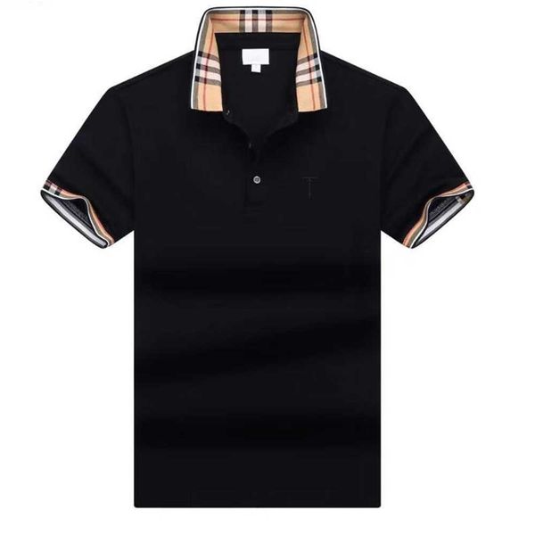 

italian small sailboat summer casual lapel polo shirt men's short sleeve navy blue t-shirt bnae, White;black