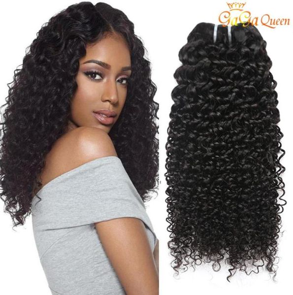 

brazilian hair weave bundles deal brazilian kinky curly human hair extension 100 unprocessed brazilian afro kinky curly hair bund3675058, Black
