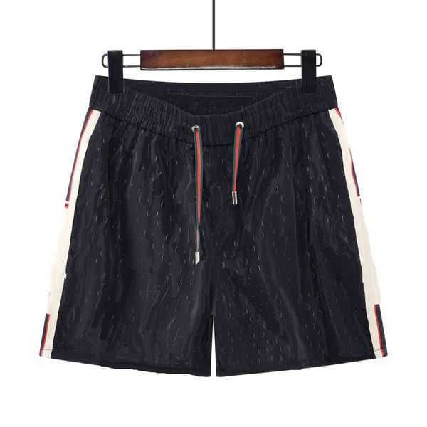 

fashion mens shorts quick drying swimwear printing 2023 summer board beach pants men swim short size m-3xl jj32, White;black
