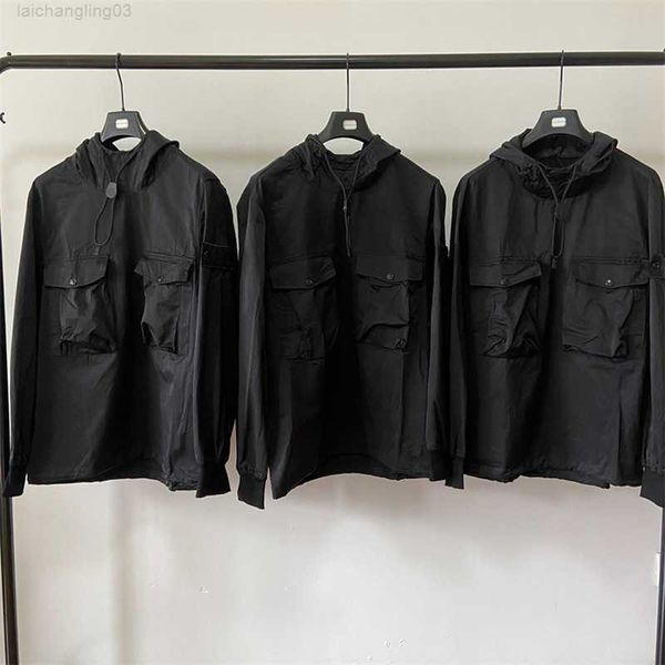 

tactical sweaters fashion black hoodies cardigan hooded size m-2xl long sleeve autumn winter shoulder tags ghost piece_m6yk, Black;brown