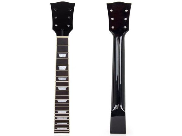 

black gloss finish maple electric guitar neck 22 frets rosewood fingerboard for gibson les paul lp guitars5707666