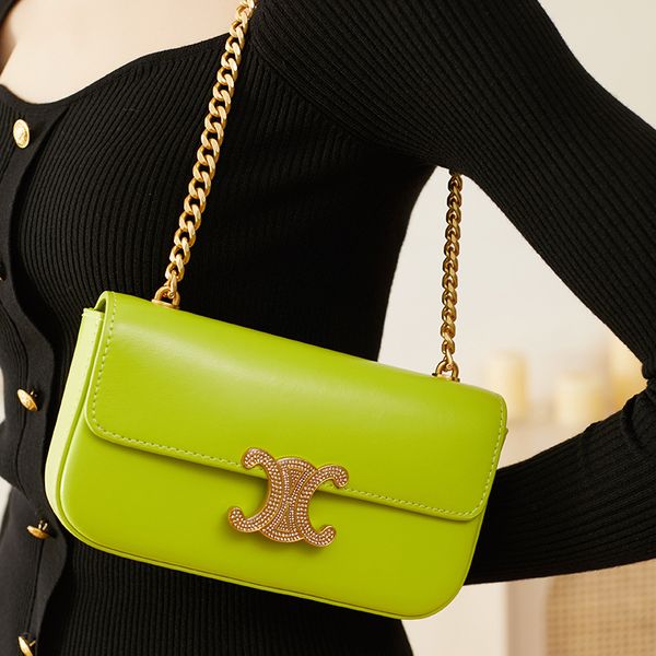 

women handbag fashion show totes chpp-0665 baguette diamonds design shoulder bag crossbody bags handbags purse genuine leather good quality