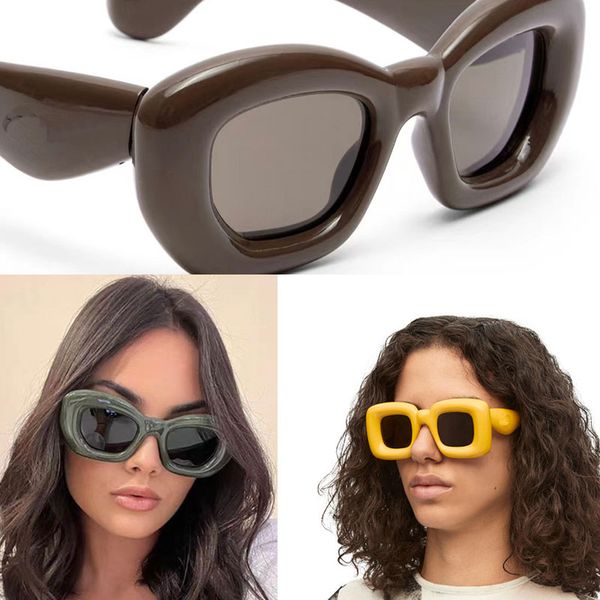 

nylon inflatable rectangular sunglasses fashion designer nylon material lady outdoor cool sunglasses international fit 100% uva/uvb protecti, White;black