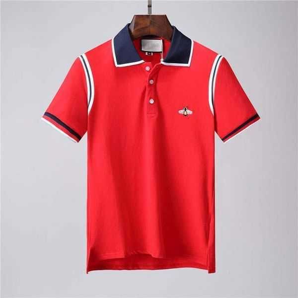 

new mens stylist polo shirts luxury italy 2023 designer clothes short sleeve fashion summer t shirt asian size m-3xl brnv, White;black