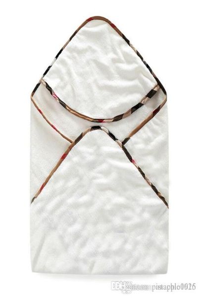 

classic plaid cotton baby wrap towel newborn hug by child hold blanket cotton fleece soft comfortable7206637