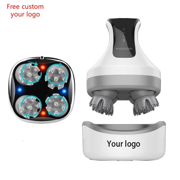 

head massager electric scalp massage device kneading massaje prevent hair loss relieve stress health care relaxation saude body 230704