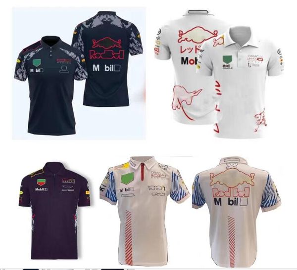 

summer short-sleeved shirt f1 formula 1 new polo shirt with custom