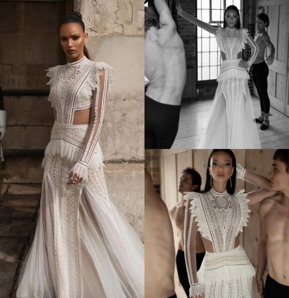 

2019 lior charchy evening dresses jewel lace appliques custom made prom gowns floor length bohemian formal party dresses5849672, Black;red