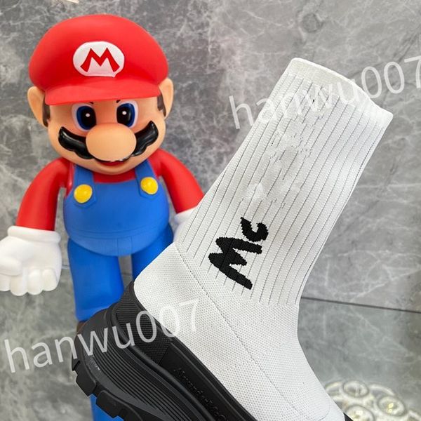 

new luxury sock shoes sports trainers sneakers knit boots knit shoe fashion socks black white designer casual women men xsd221113