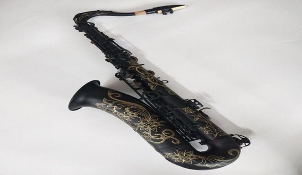 

quality suzuki new bflat tenor saxophone black gold real picture professional playing tenor saxophone7040771