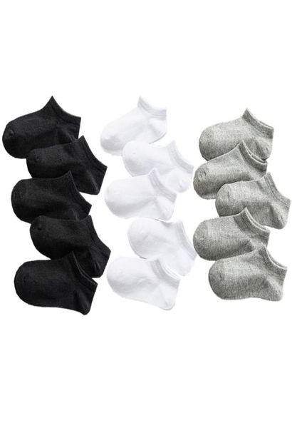 

5 pairs baby socks boys girls black white gray socks cotton soft newborn babies loose comfortable sock kids school sport clothes8523916, Pink;yellow