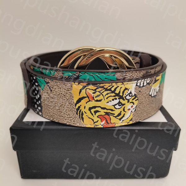 

4.0cm width belts for men designer mens belt brand business belt classic g buckle luxury print tiger women belts genuine leather designer be, Black;brown
