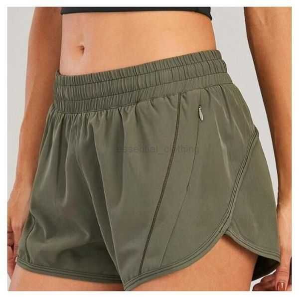

designer shorts lulumen women yoga pants loose breathable quick drying sports y shorts women underwears pocket trouser skirt sweatpants 13co, Gray