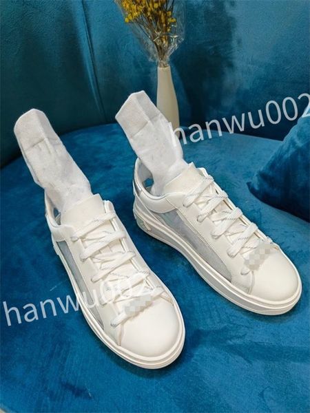 

2023 trainer casual shoes sports shoes golden fashion men women casual shoes white leather flat shoe size 35-41 dc220508, Black