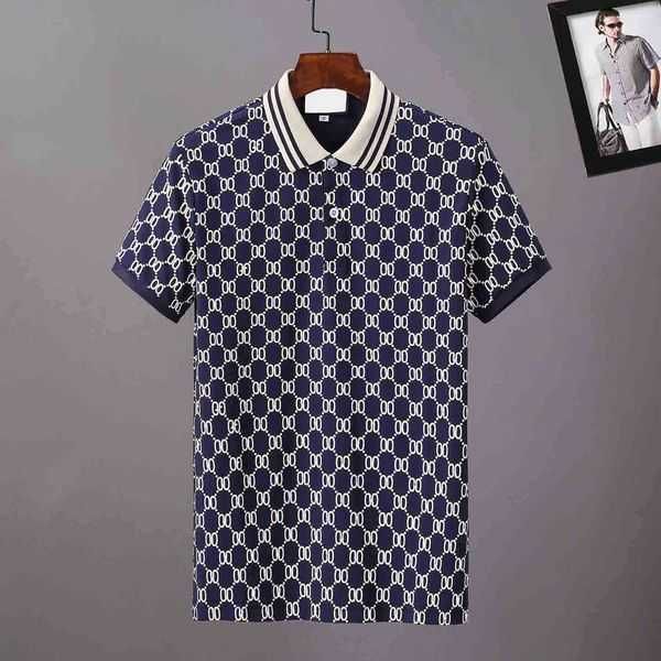 

2023 designer polo shirts men luxury casual t shirt snake bee letter print embroidery fashion high street mens polos m-xxxl dlnt, White;black