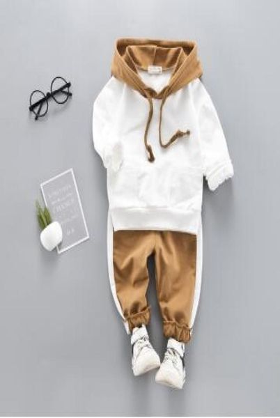 

children clothing sets spring autumn baby boys letter clothing sets fashion hoodie pants 2 pcs suits4995556, White