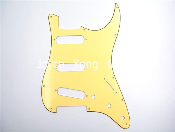 

niko cream 3 ply sss electric guitar pickguard for fender strat style electric guitar wholes7672559