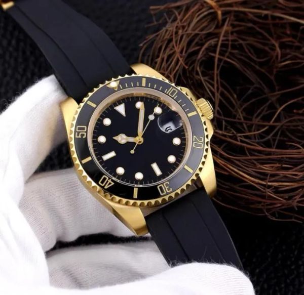 

u1 aaa men luxury watches automatic movement weekly log yacht kangkastuoflywheel luminous wristwatches orologio 5atm waterproof model bezel, Slivery;golden
