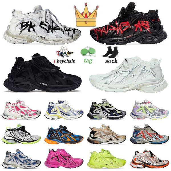 

classic paris runner 7.0 casual shoes retro transmit sense designer women men trainers black white pink blue burgundy runners 7 deconstructi