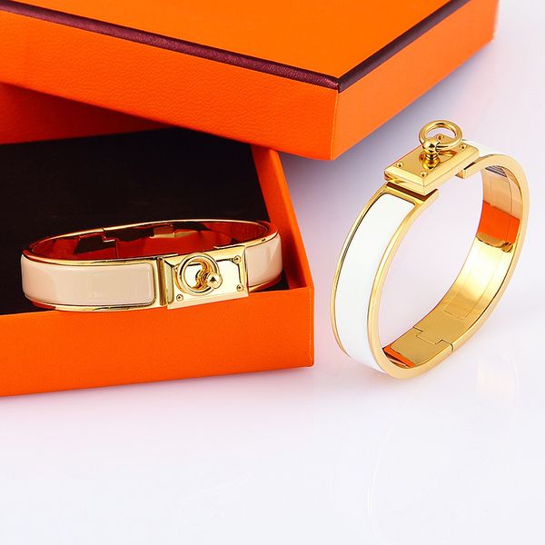 

bangle titanium steel alphabet enamel bracelet bangles designer new style enamel women's jewelry bracelet fashion new style stainless s, Black