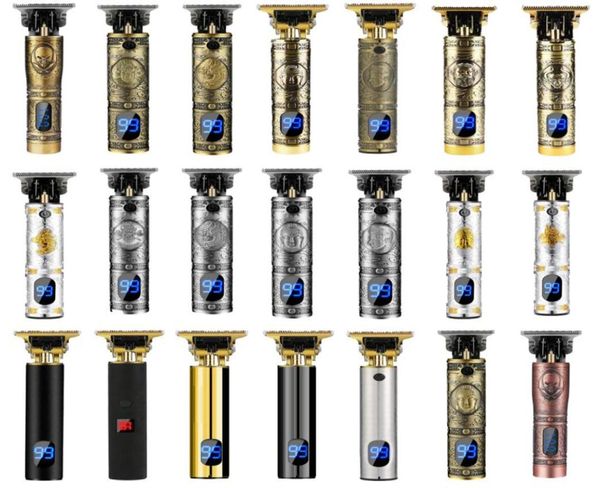 

epack lcd screen usb charging men electric hair clippers razors professional local barber hair trimmer corner razor hairdres2714781