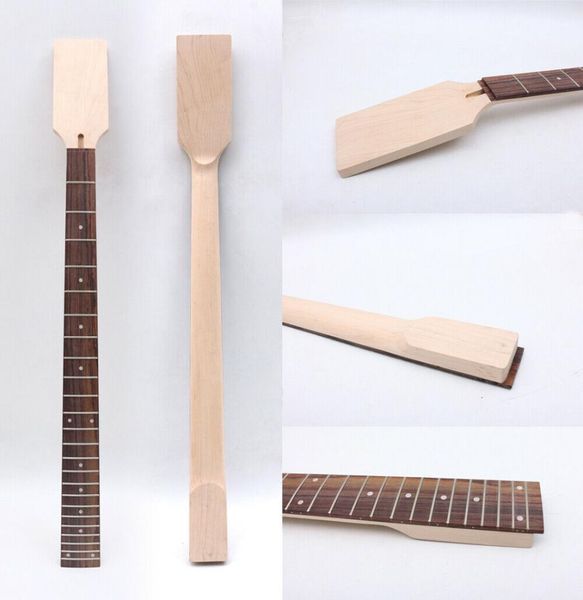 

fit diy maple guitar bass neck replacement 34inch 24 fret dot inlay 4665 b161939789