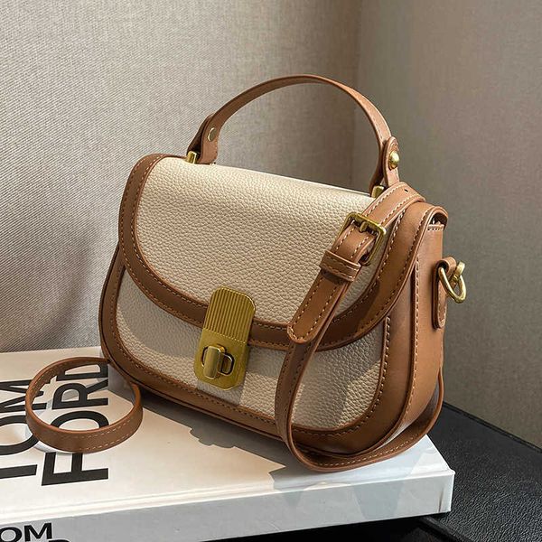 

niche bag autumn and winter new women's bag popular on the internet versatile crossbody super saddle bag