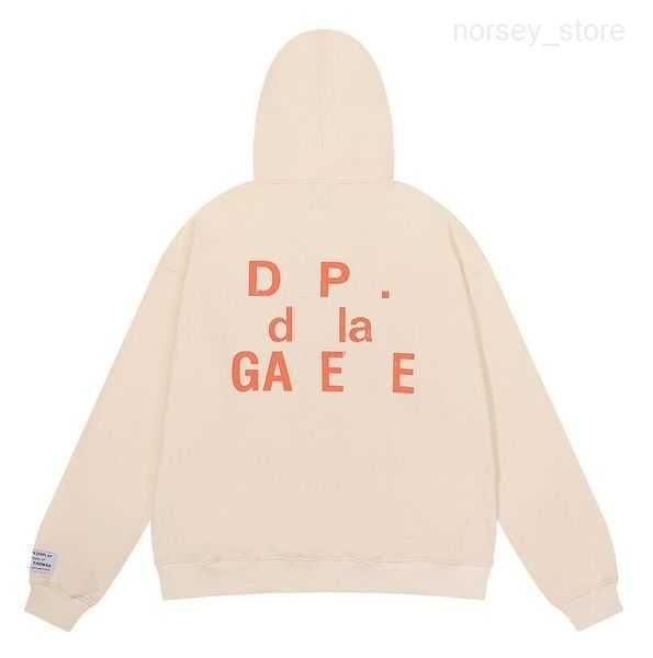 

galleryes depts men's hoodies sweatshirts hoodie designer gary painted graffiti used letters printed loose casual fashion men and women, Black