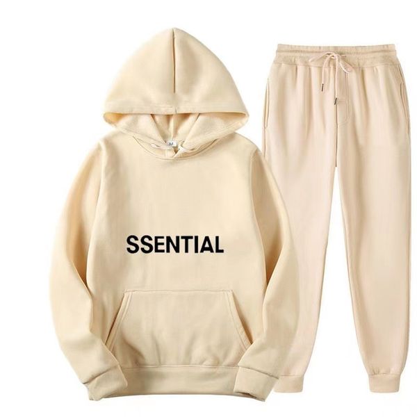 

mens tracksuits designer tracksuits men sports set autumn and winter casual hooded set high-quality letter printed couple clothing fashionab, Gray