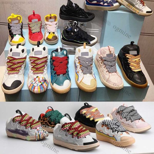 

designer mesh woven lace up shoes with color matching retro style bread shoes embossed leather curb sneakers nappa calfskin shoe rubber calf