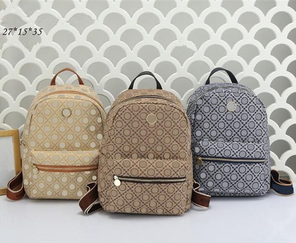 

luxury women bag backpack large capacity polka dot tb pattern fashion book travel bag designer 2023 one shoulder crossbody