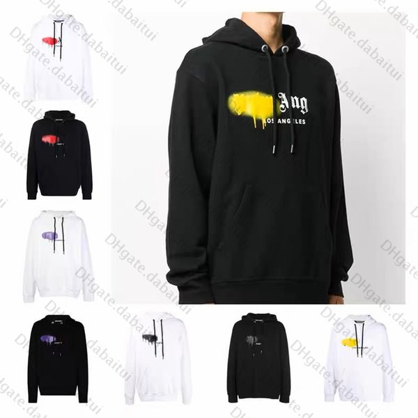 

designer men hoodie hoodies palm sweatshirts man women hooded pullover spring sweatshirt men's fashion bear print streetwear t shirt pa, Black