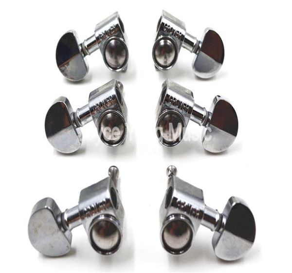

grover style silver semicircle guitar tuning pegs tuners machine head 3l3r wholes8972495