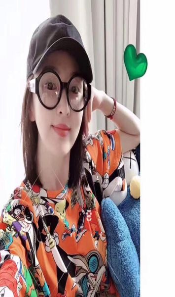 

cyber celebrity ch5410 round plank fullrim glasses for women 5421140 allmatch fashion style for prescription glasses fu6598488