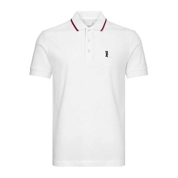 

men's plus tees polos round neck embroidery print polar style summer wear with street cotton m set shorts t-shirt w1111 bfly, White;black