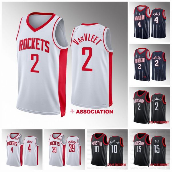 

fred 2vanvleet 4 jalen green custom basketball jerseys houstons jabari smith jr rocket jersey 17 tari eason james 13 harden tyty kevin porte, Black;red