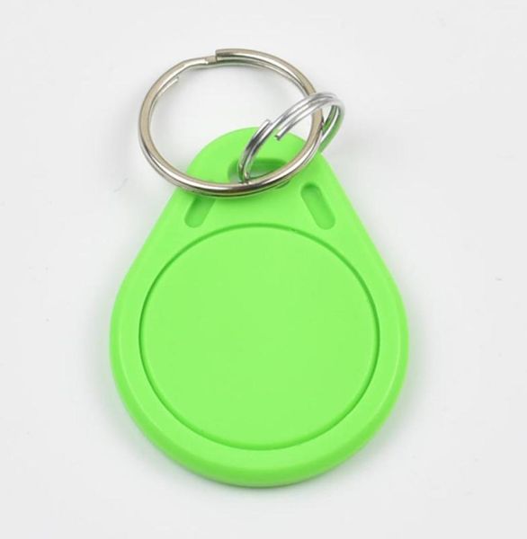 

100pcslot rfid 1356mhz nfc tag token key ring ic tags fudan 1k s50 compatible part of nfc products1113552
