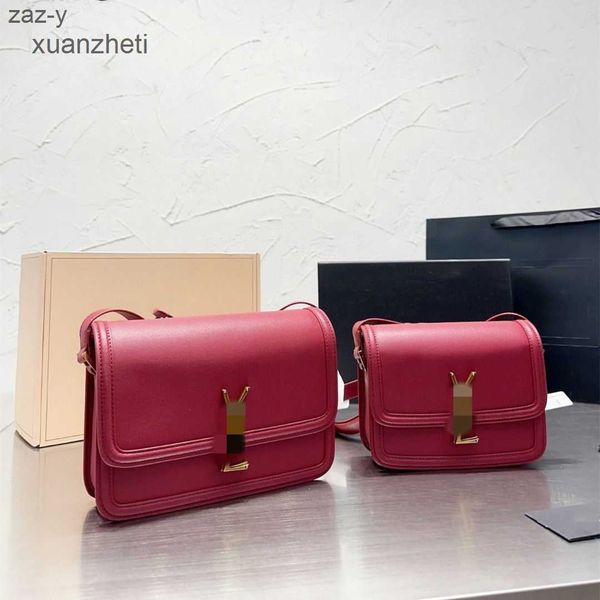 

yslbag classic buckle lady 2023 loulou designer star bags style bag kate wine shaped beancurd cross shoulder white-collar commuting solid-co