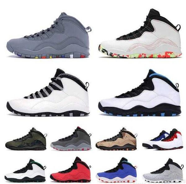 

shoes jumpman 10 10s men ovo black white woodland camo ember glow cool grey infrared westbrook orlando seattle trainers 40-47