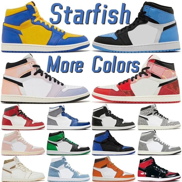 

jumpman 1 1s basketball shoes university blue dark mocha unc light smoke grey hyper chicago bred royal silver toe shadow twist men women des