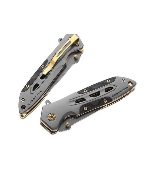

survival folding pocket knife with clip flipper 4cr13mov stainless steel blade lock tactical hunting camping knives4866423