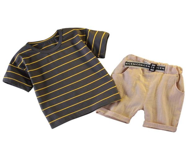 

fashion infant summer boys clothing newborn baby boys clothes set outfits baby costume suit for baby clothing sets y2008295913819, White